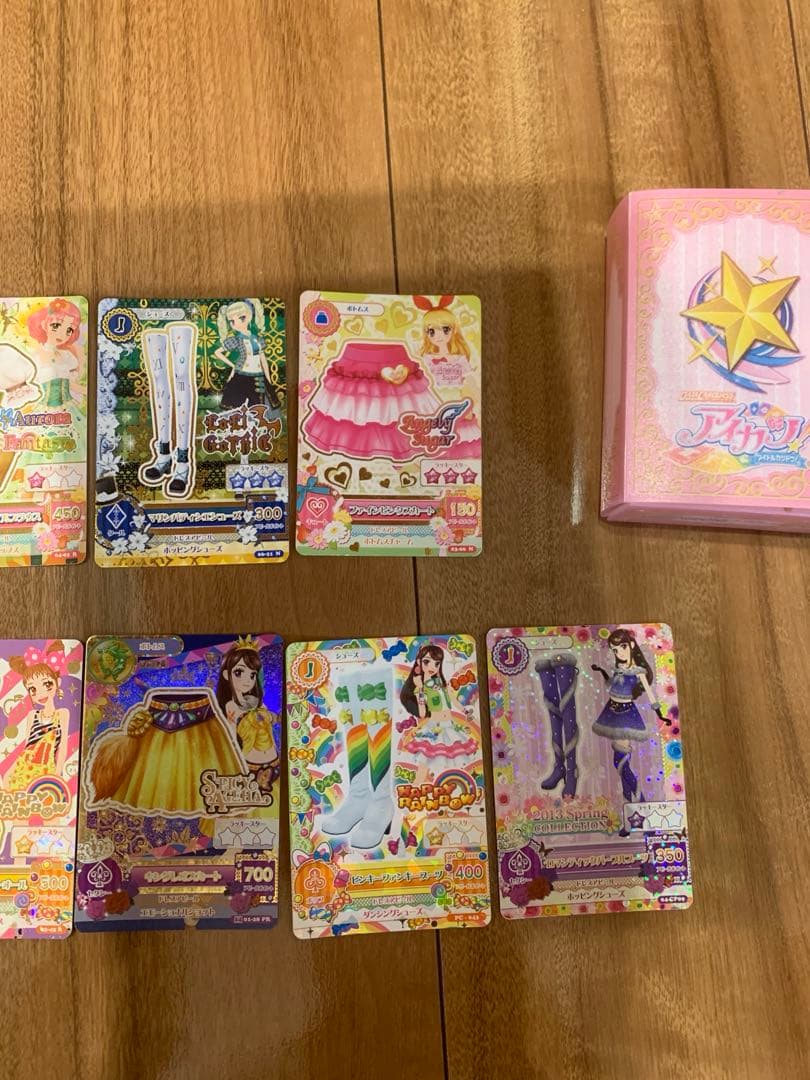 アイカツカード41枚セット　ケース付き　【コーデ9セット】