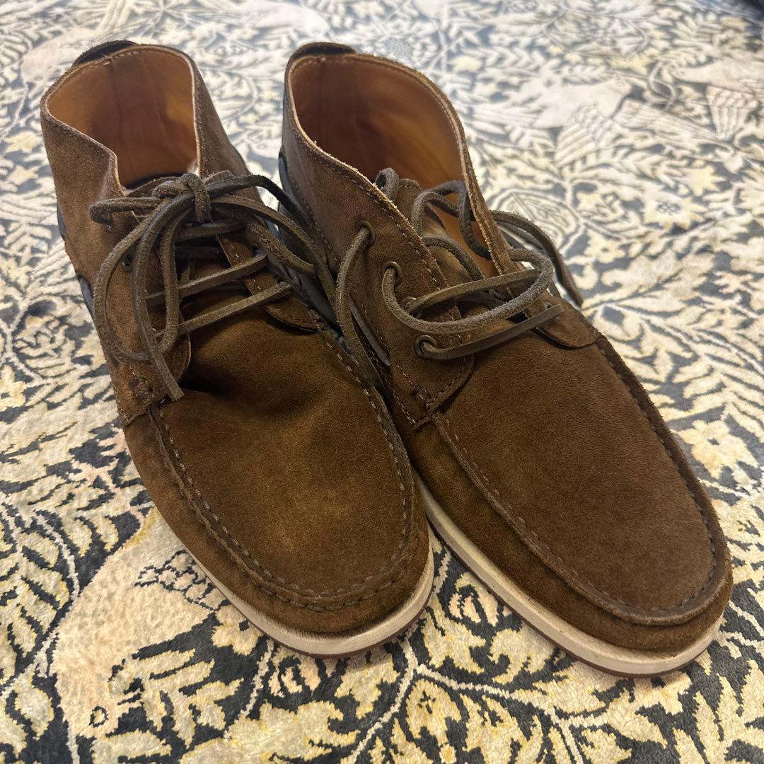 Brunello Cucinelli ブラウン デッキシューズ