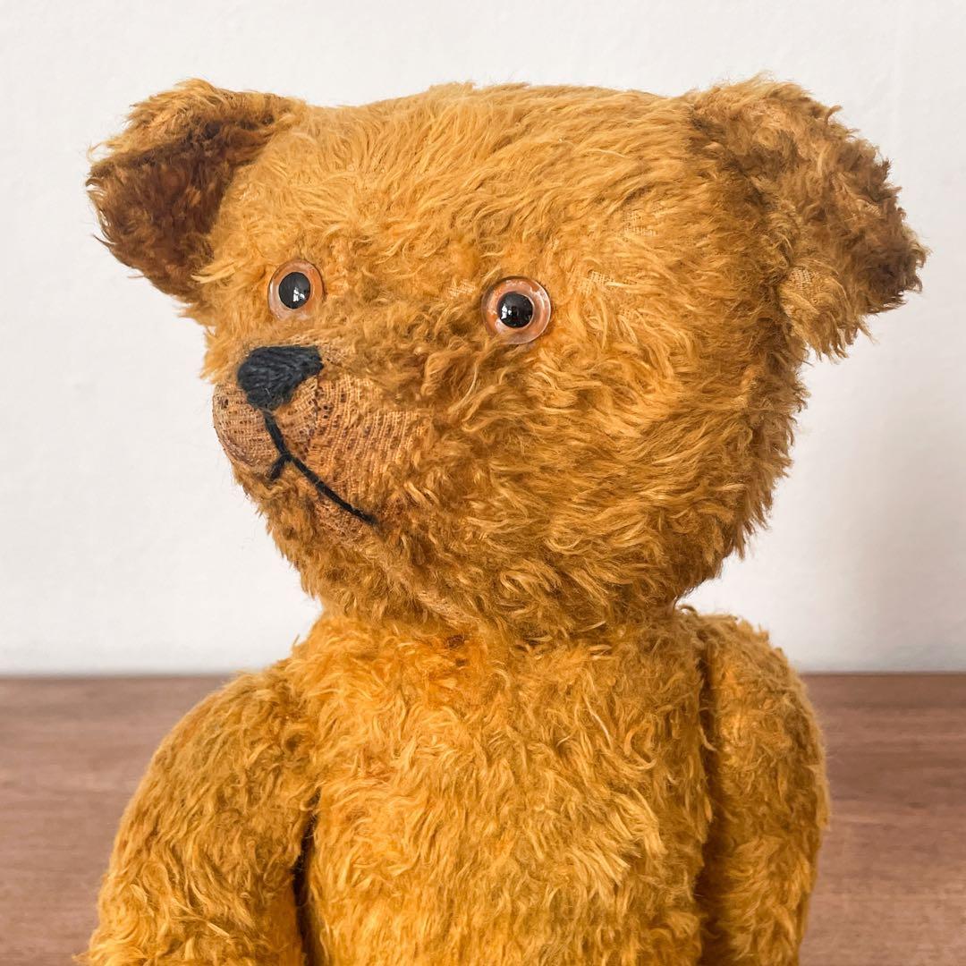 【ドイツ くまのぬいぐるみ①】アンティーク テディベア