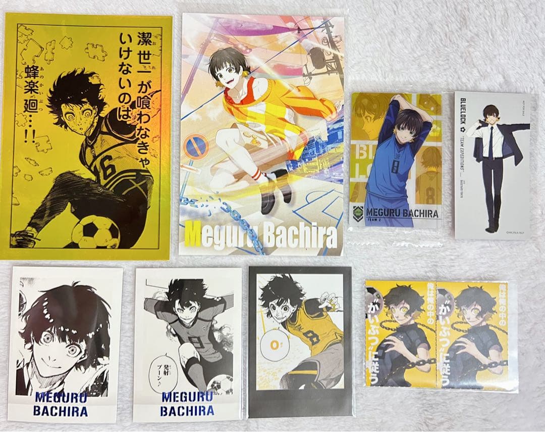 ブルーロック 蜂楽廻 缶バッジ プリンセスカフェ ブルーロック展 まとめ売り