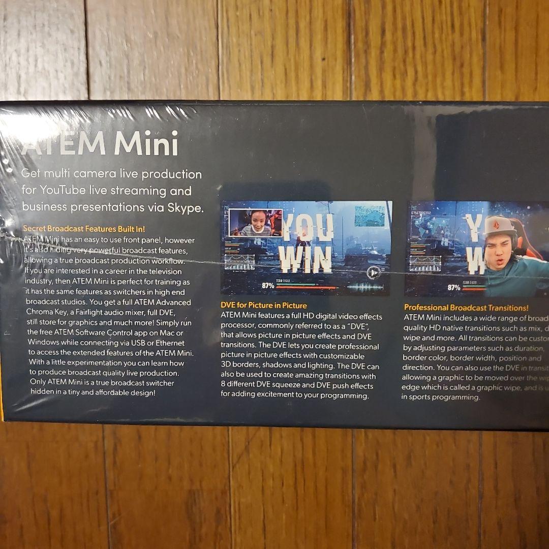 新品 Blackmagic Design ATEM Mini シュリンク包装