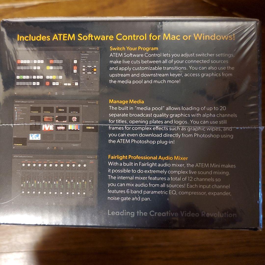 新品 Blackmagic Design ATEM Mini シュリンク包装