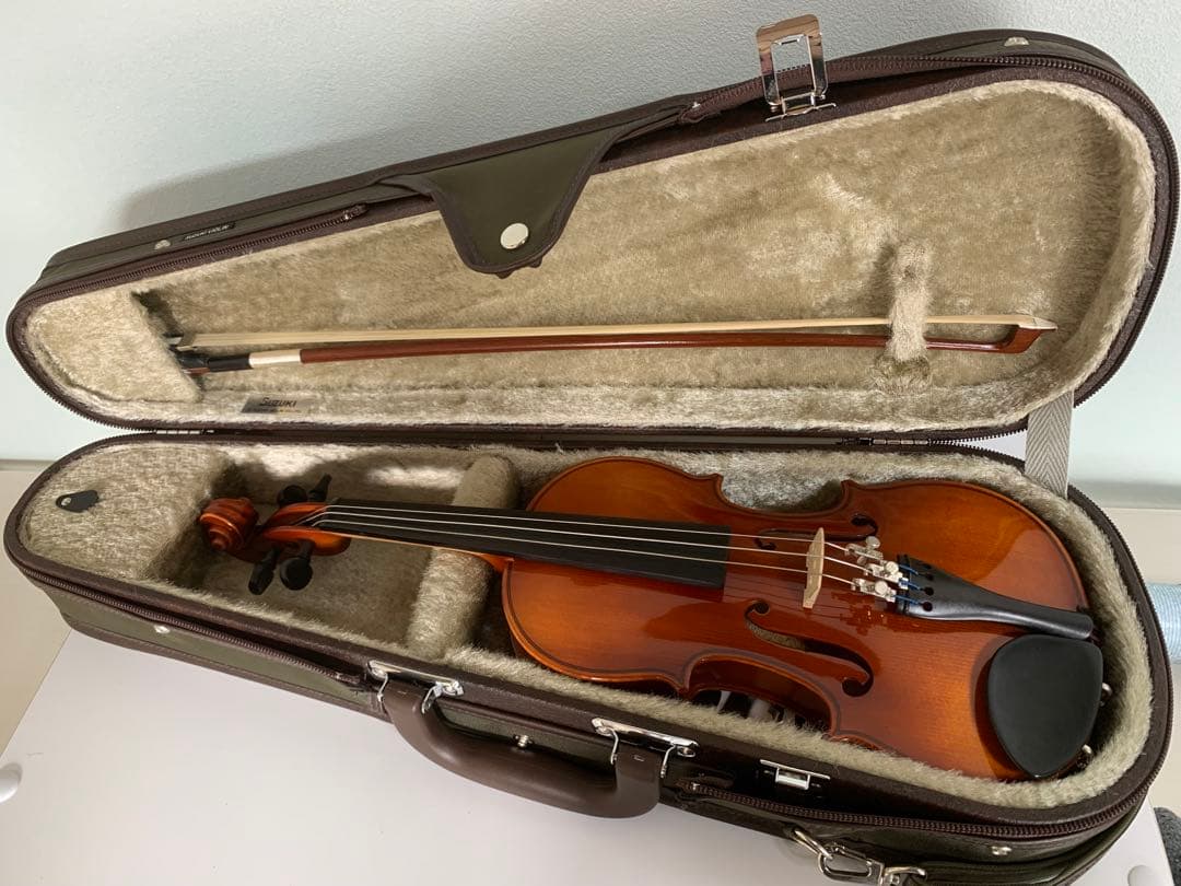 専用出品 SUZUKI 子供用 バイオリン No200 1/8 スズキ弓 松脂