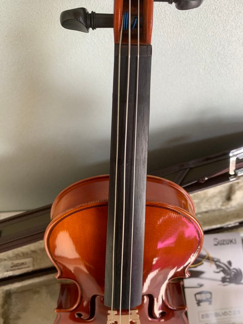専用出品 SUZUKI 子供用 バイオリン No200 1/8 スズキ弓 松脂