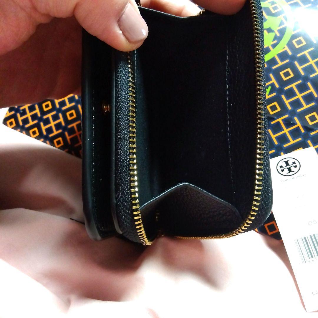 Maryさま専用Tory Burch 黒 レザー 二つ折り財布