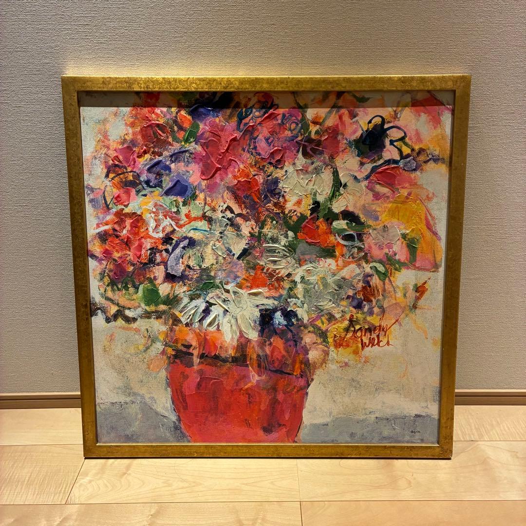 Francfranc アートボード SANDY WELCH絵画フランフラン