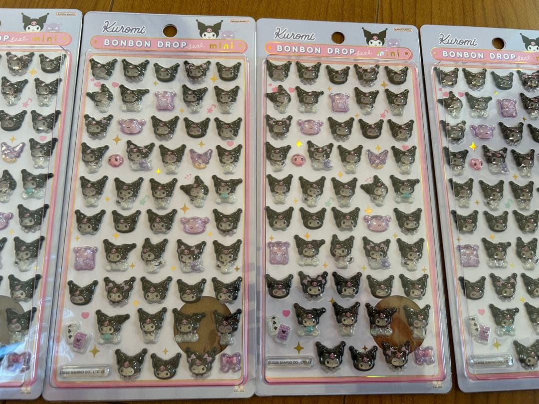 ボンボンドロップシール BONBON ミニ クロミ ディズニー スティッチ