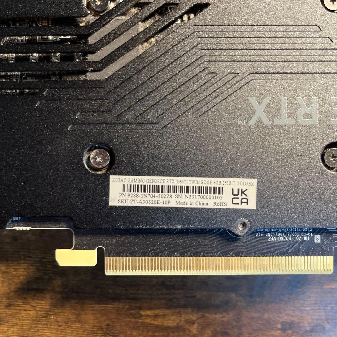 グラフィックボード・グラボ・ビデオカード ZOTAC GAMING GeForce RTX 3060 Ti GDDR6X