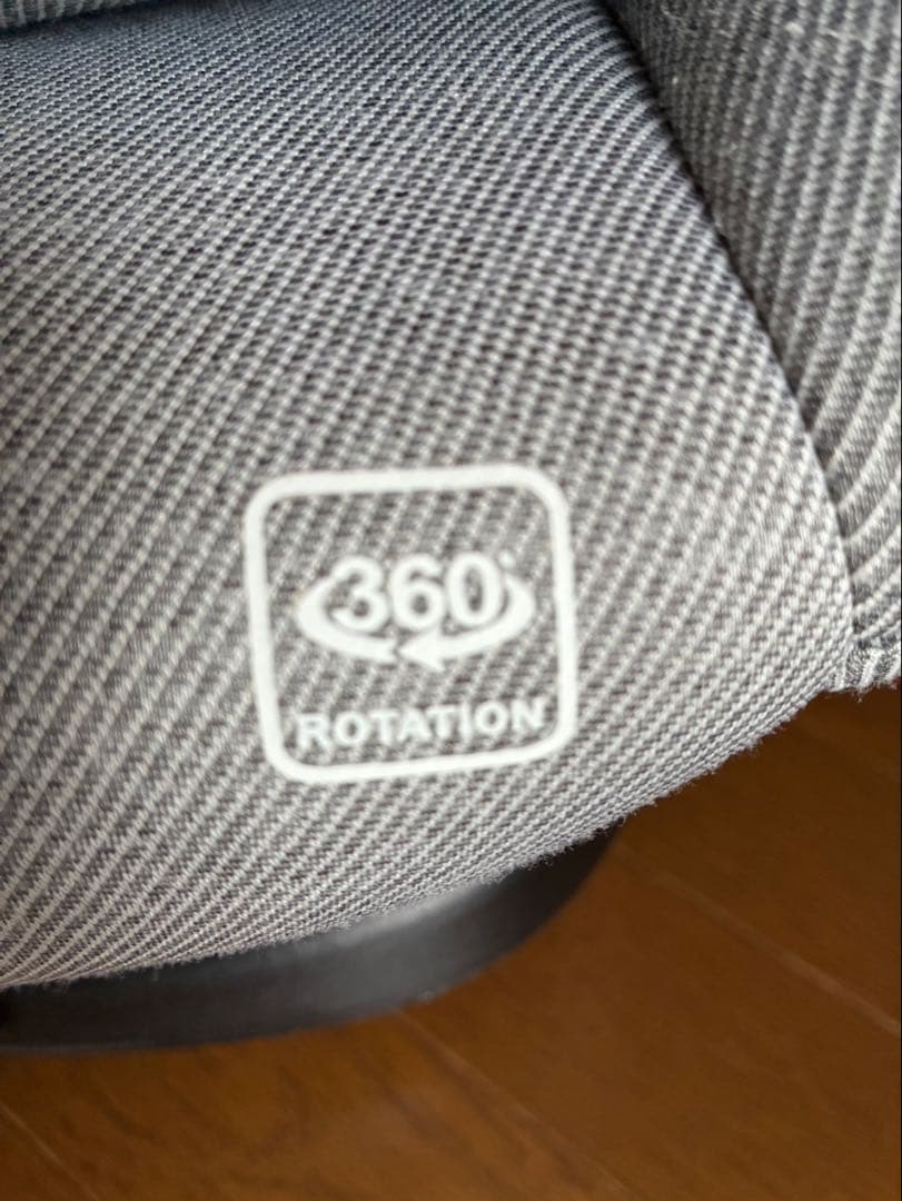 【極美品】アイリスプラザ チャイルドシートPZ ISOFIX 回転式　0-10歳