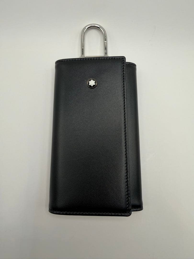 Montblanc モンブラン　ブラック レザー キーケース