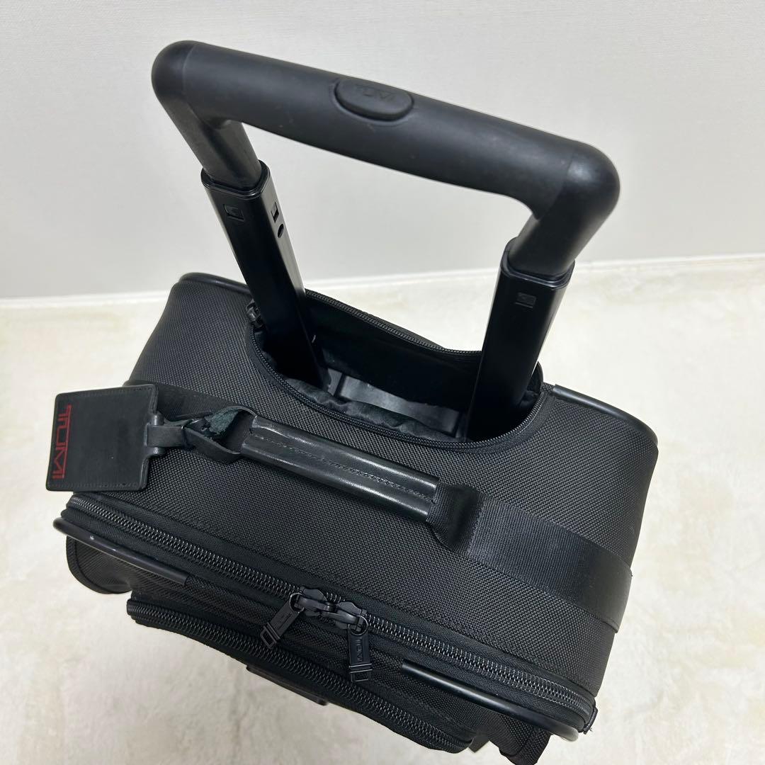 【美品】トゥミ　アルファ　スーツケース　キャリーケース　ブラック