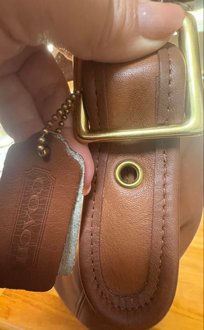 オールドCOACHバケツバッグ