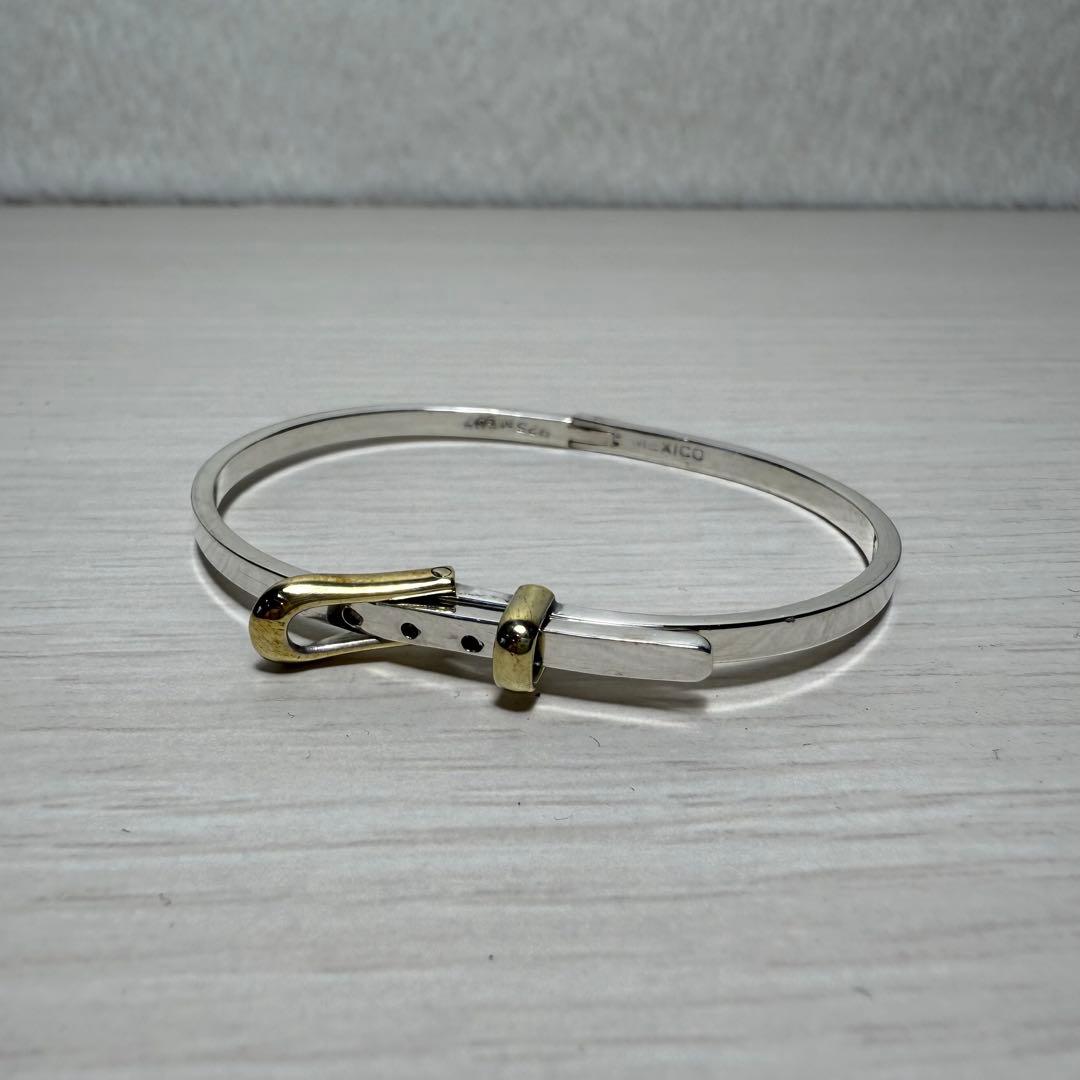 mexico vintege ベルト　バングル　ブレスレット　シルバー925