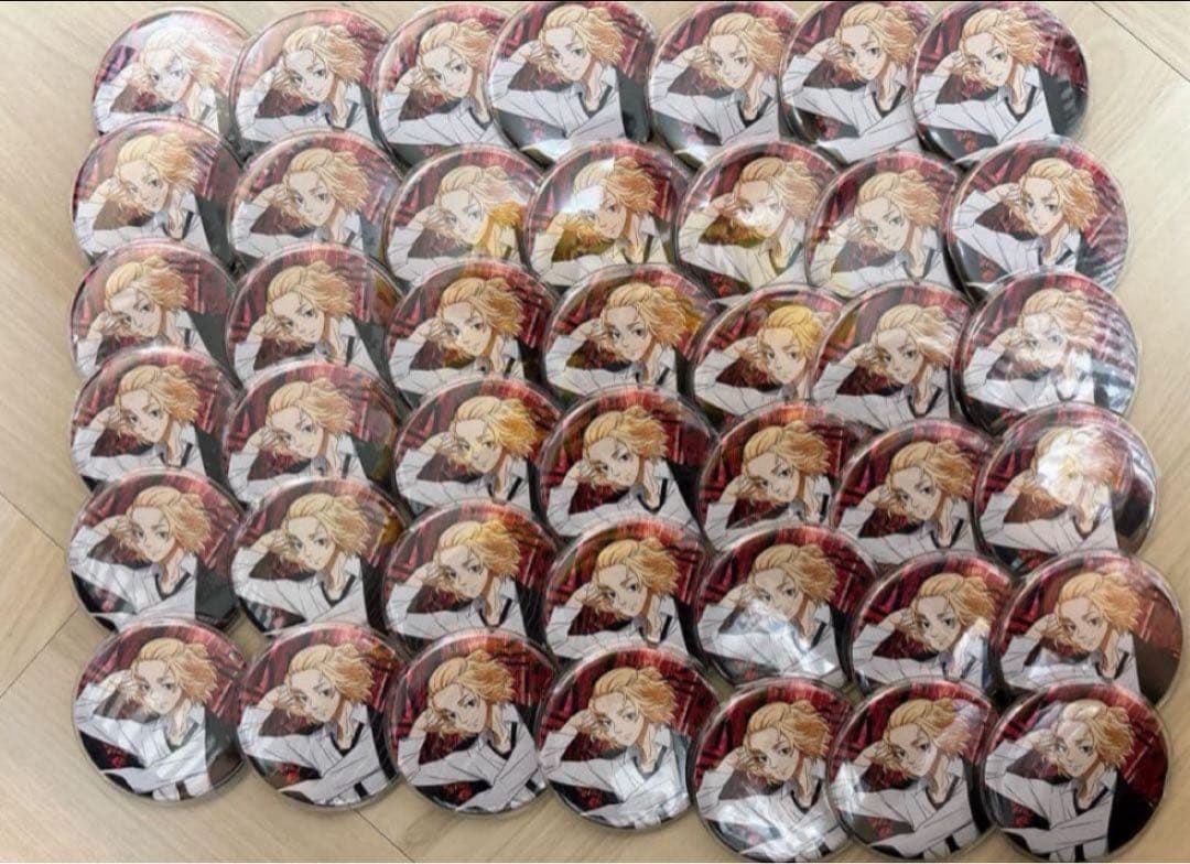 東京リベンジャーズ 東リべ 佐野万次郎 マイキー 缶バッジ 42個