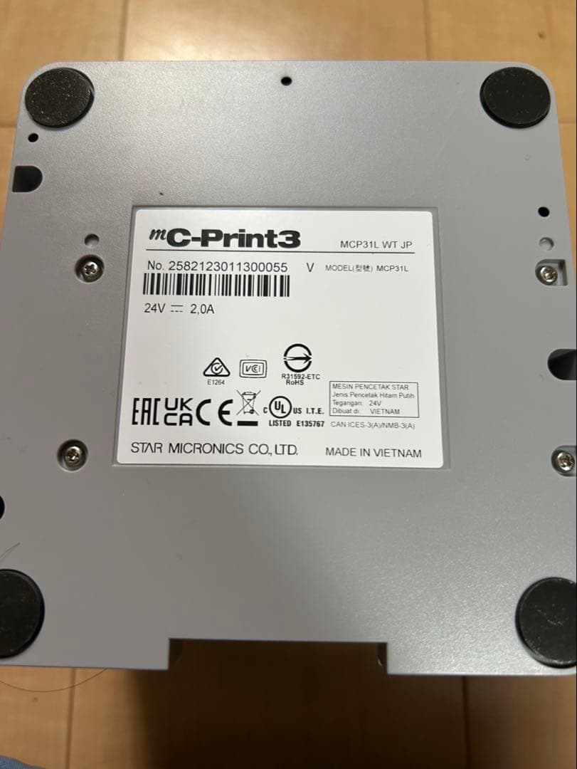 スター精密 サーマルプリンター MCP31L