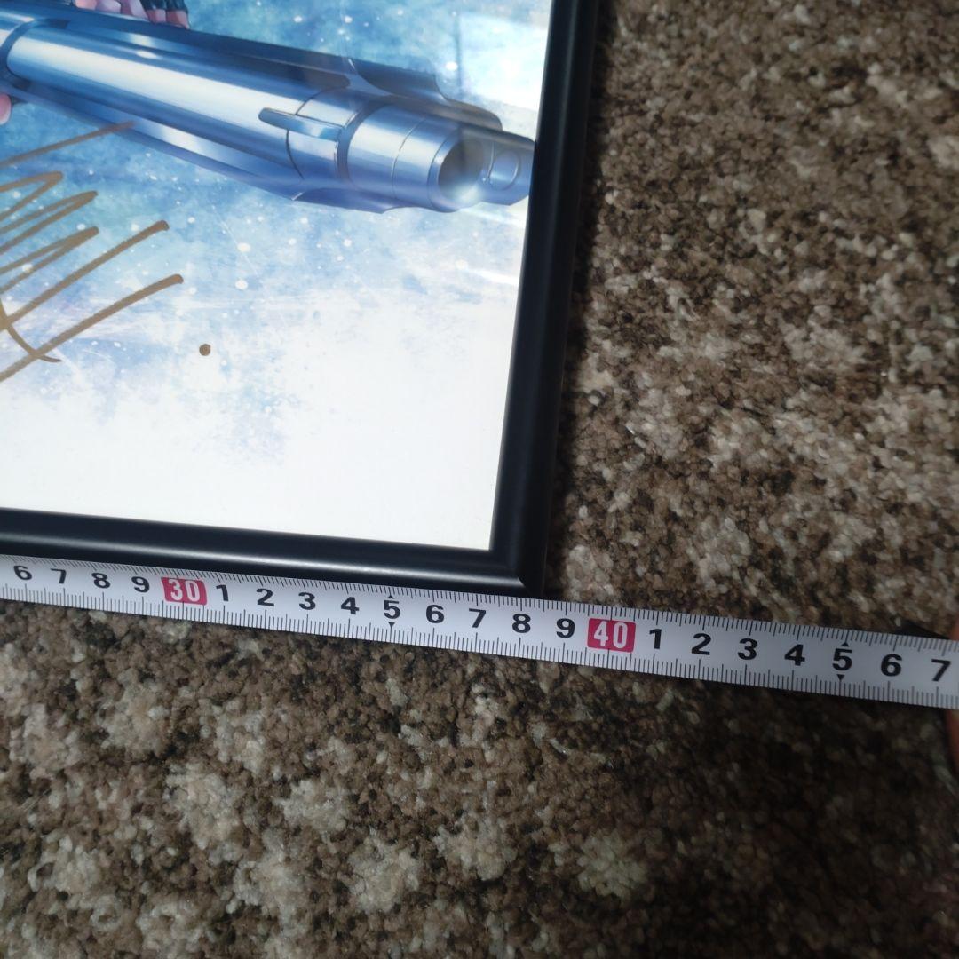 ブラックラグーン　レヴィ　複製原画　直筆サイン入り