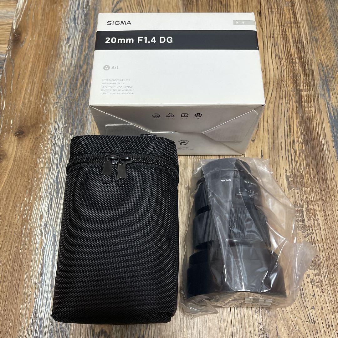 シグマSIGMA20mmF1.4DGHSMArt単焦点広角ニコンNikonレンズ