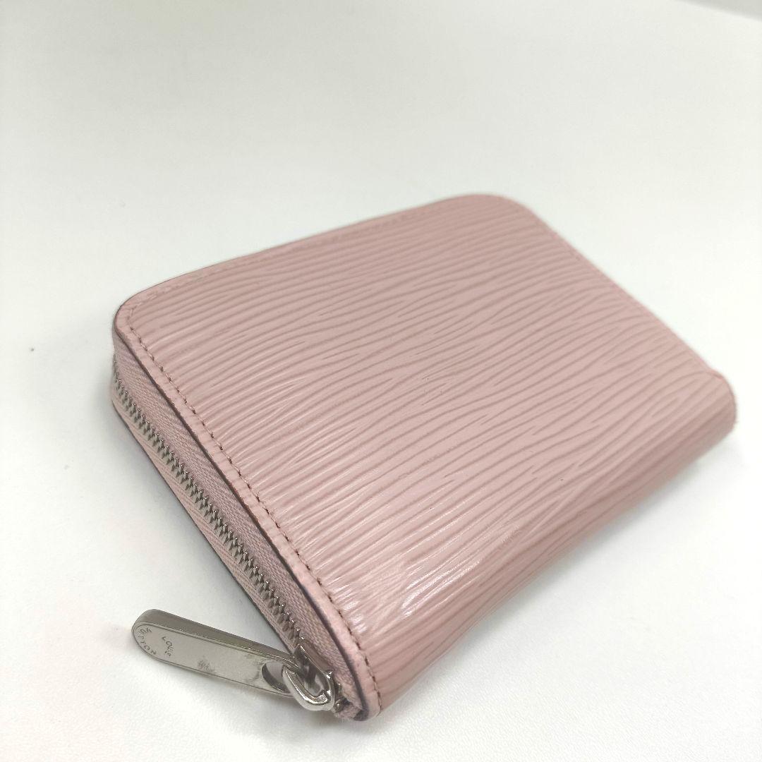 箱付 美品 ルイヴィトン エピ ジッピーパース ローズバレリーヌ ピンク