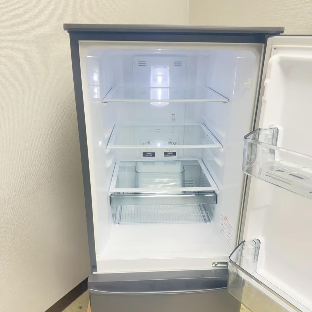 三菱 冷蔵庫 小型 一人暮らし 2ドア 146L 2023年製 3ヵ月保証