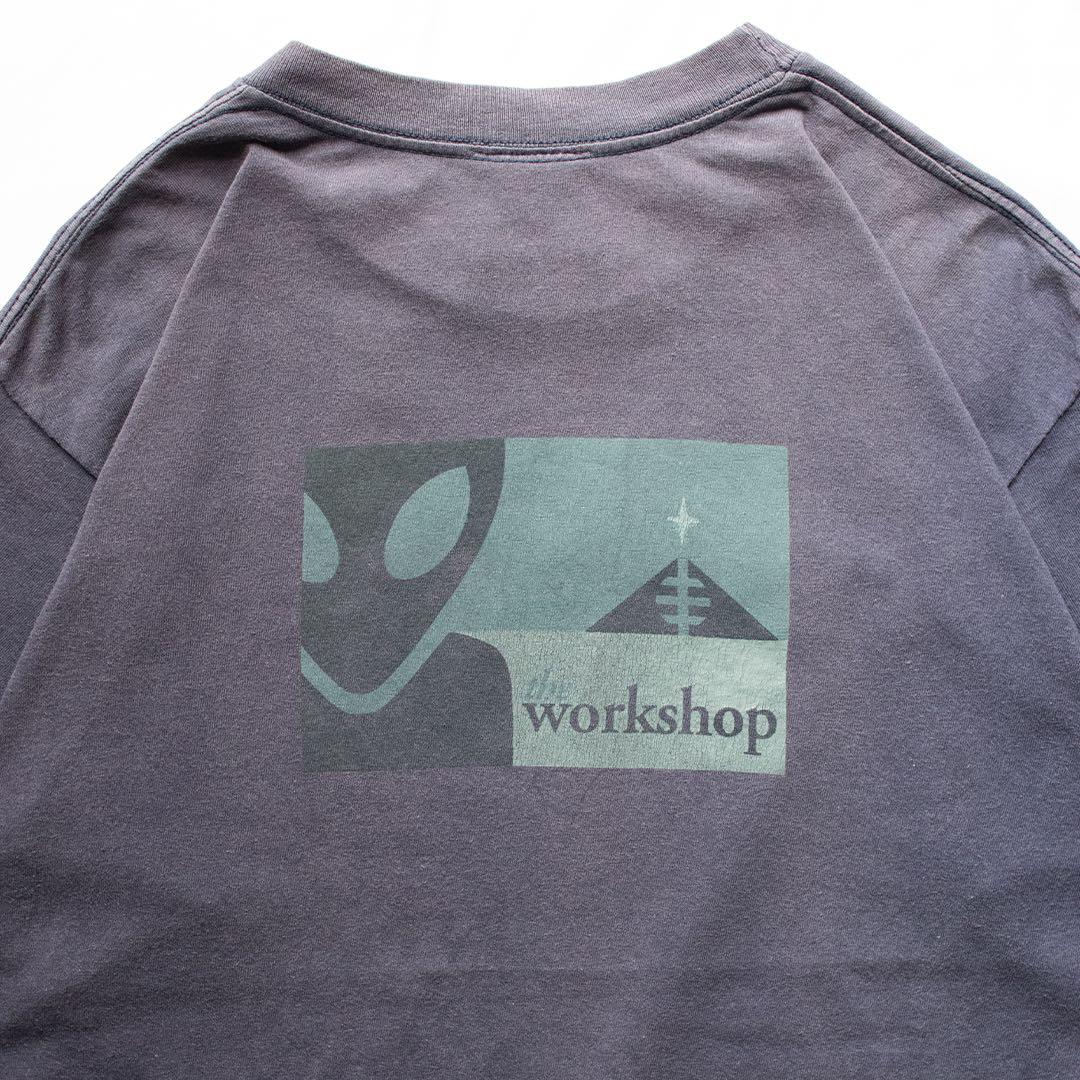 90s USA製　ALIEN WORKSHOP 半袖　プリントTシャツ　フェード