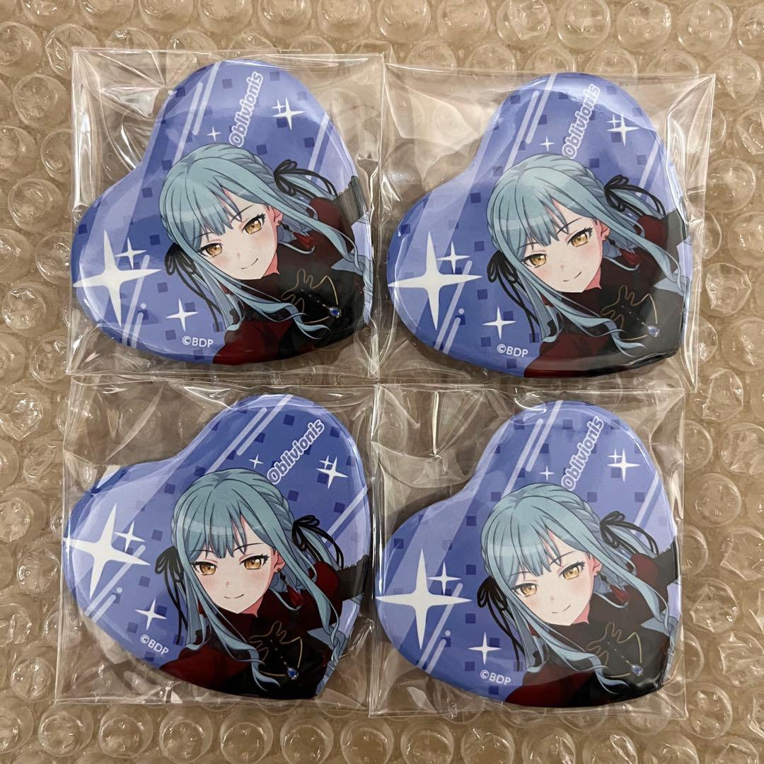 バンドリ オブリビオニス ハート缶バッジ