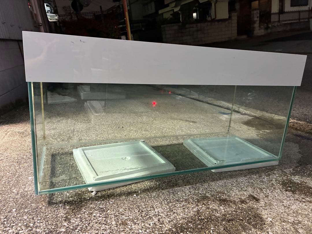 美品120cm水槽＋カバー付き！ 発送不可！
