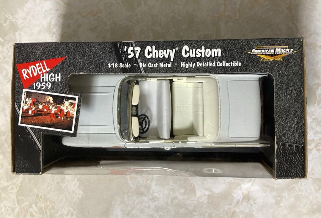 ダイキャスト　グリース　‘57 Chevy Custom 1/18 超レア