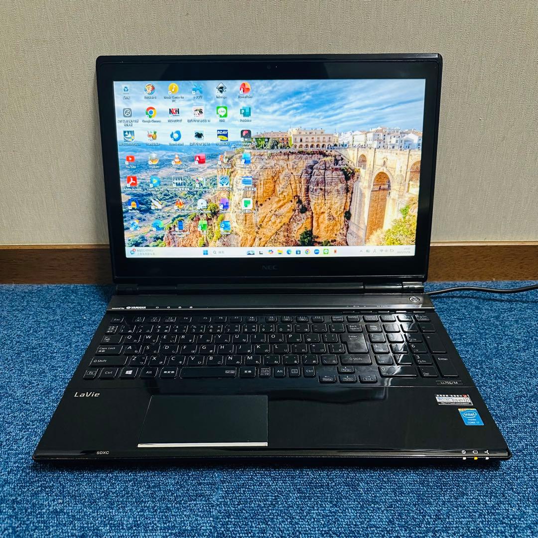 爆速☆4コアi7/ ✨️SSD1TB+HDD✨️ブルーレイ✨️ヤマハ✨️NECノートPC