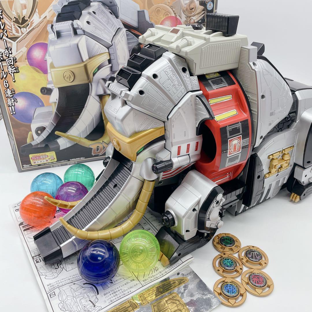 ✨入手困難 ✨ DXリボルバーマンモス　箱入り 付属品完備 シノビメダル電動走行