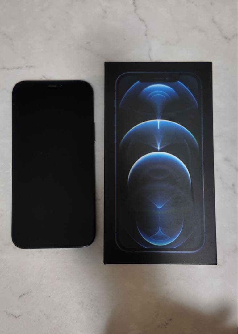 【美品・SIMフリー】iPhone 12 Pro 256GB パシフィックブルー