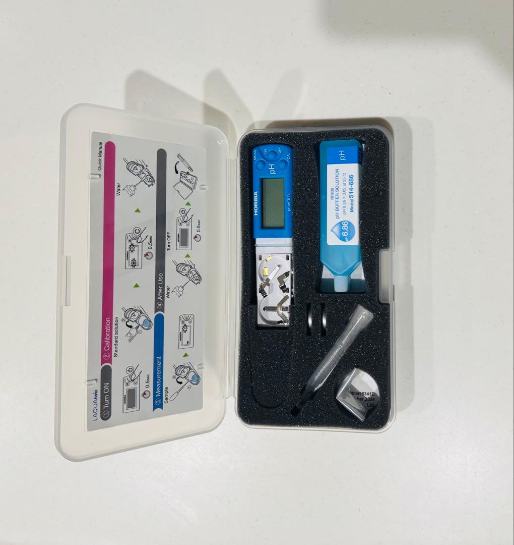 【新品未使用】HORIBA LAQUAtwin 水質測定器 pH-11B