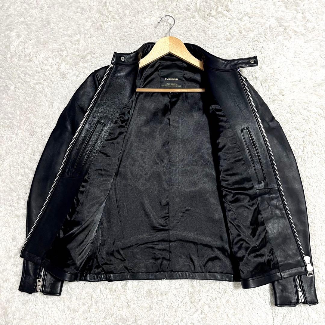 ✨美品✨ジャックローズ レザー ジャケット ライダース 羊革
