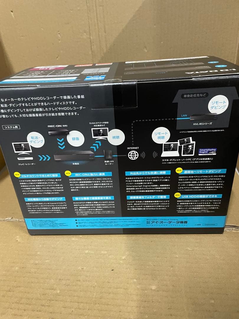 IODATA レコーディングハードディスク 4TB HVL-RS4/UE