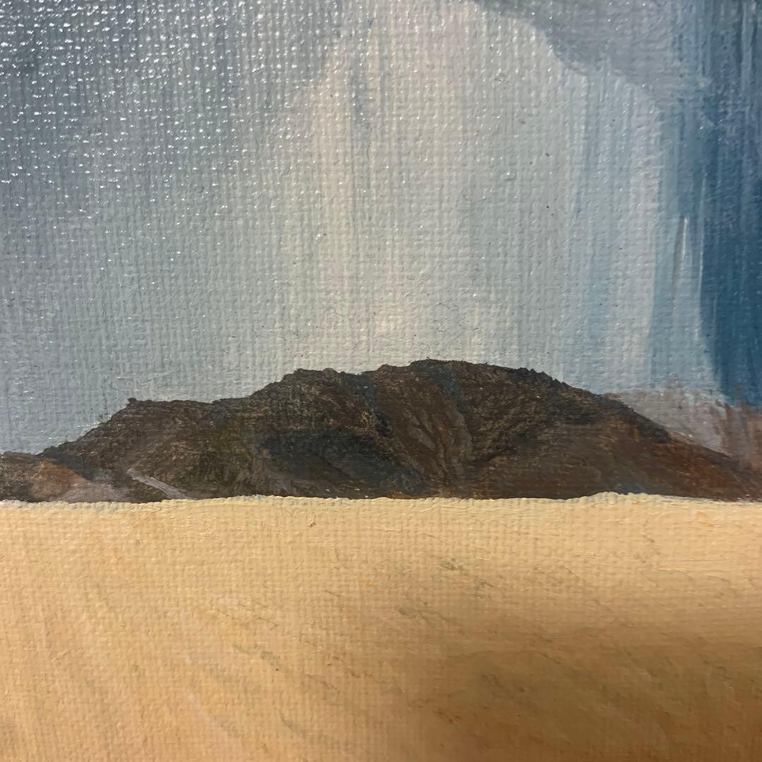 油絵　自作　F6 高級油絵具