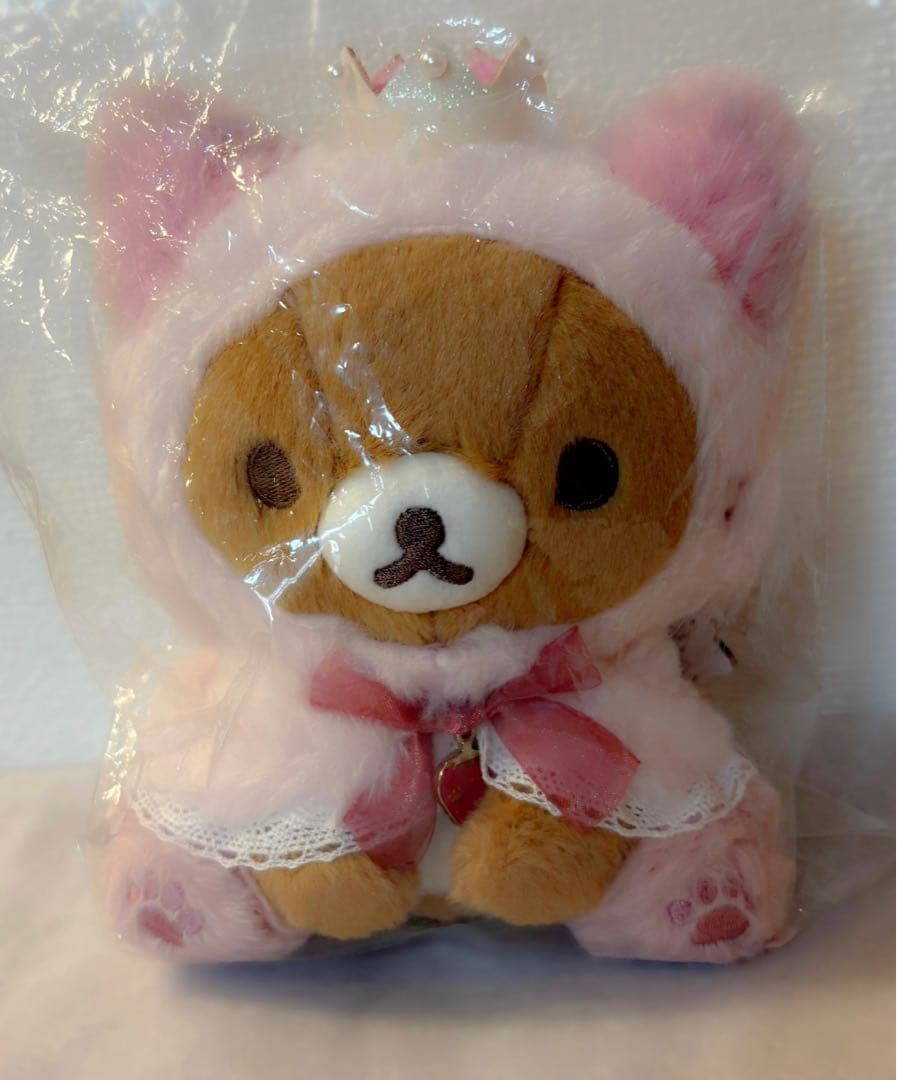 ストロベリーキャット リラックマぬいぐるみ 限定品【新品未使用タグ付き】