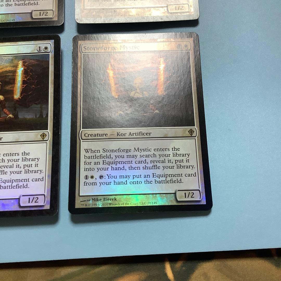 石鍛冶の神秘家/Stoneforge Mystic WWK英語foil4枚セット