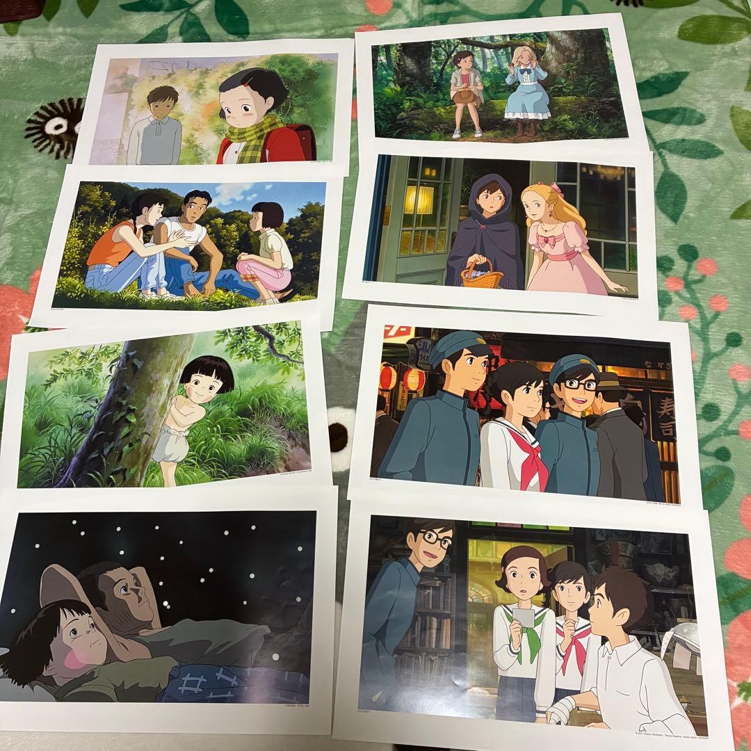 ジブリポスター柄違い、16タイトル各2枚合計32枚セット