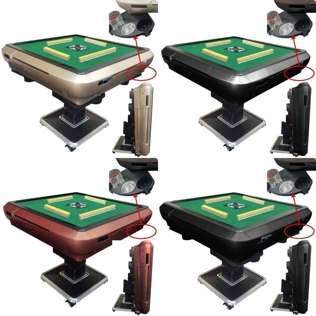 全自動麻雀卓 28mm 麻雀卓 全自動 折りたたみ 麻雀卓 アルミ2519