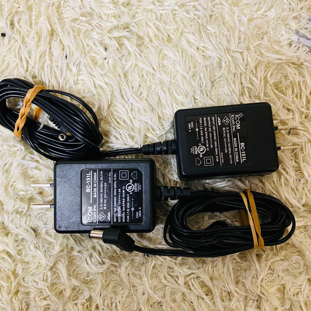 【付属品多数】ICOM IC−4008W 特小無線トランシーバー 2台セット