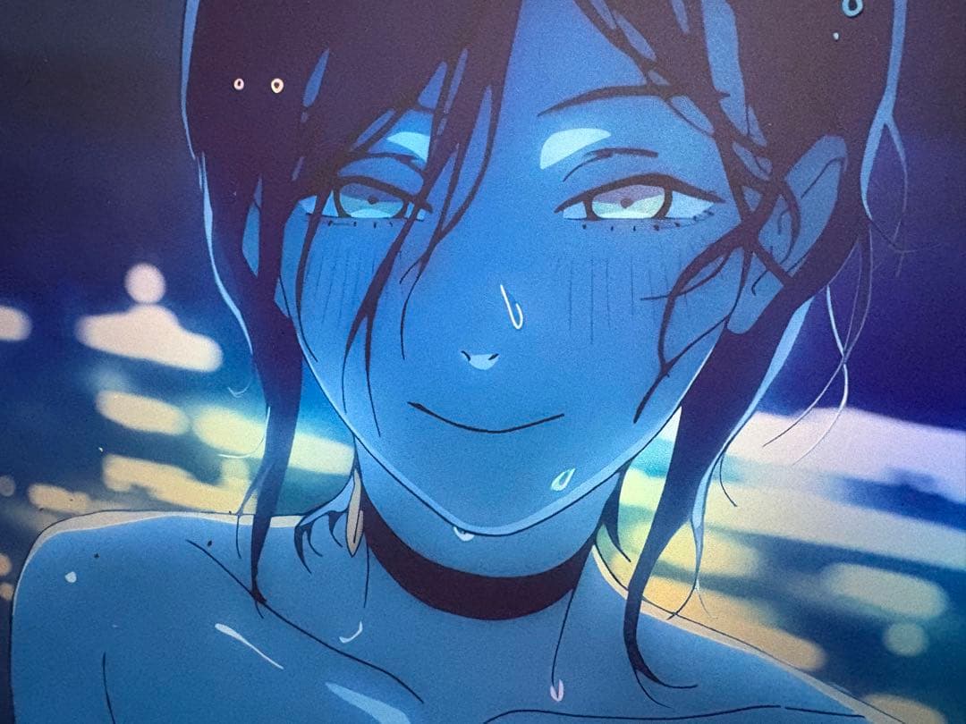 韓国 MEGABOX 限定 チェンソーマン レゼ篇 アートグラフィポスター 台湾