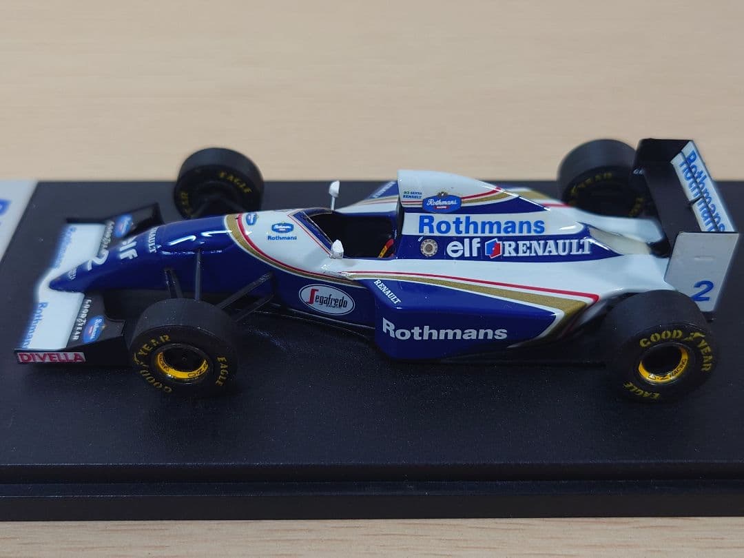 BBR Williams FW16 ルノー アイルトン・セナ ミニカー 1/43