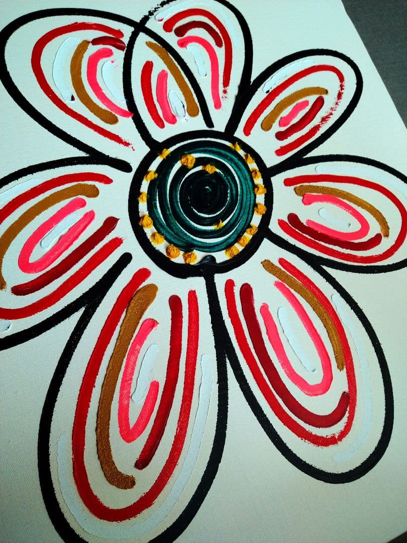 a１点物・今井アレクサンドルのアクリル画