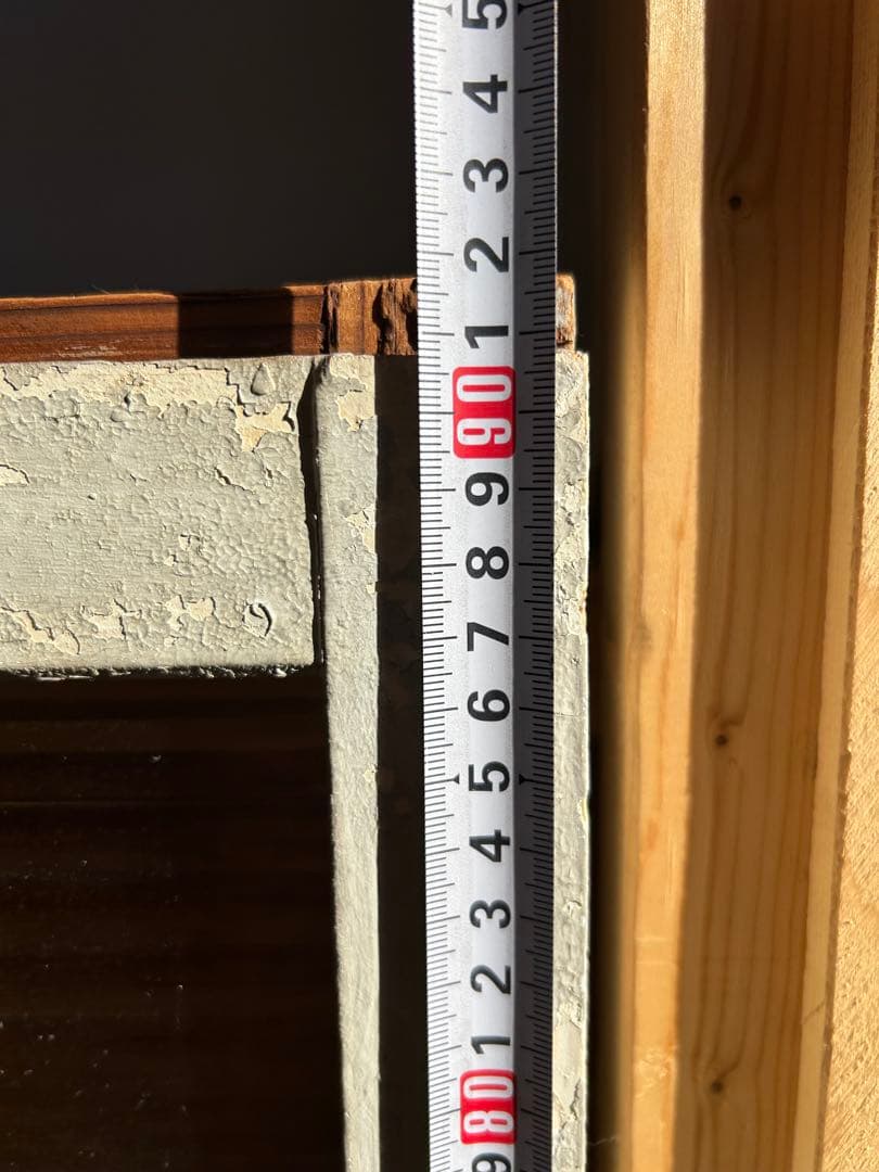 ビンテージ窓枠 昭和レトロ　アンティーク