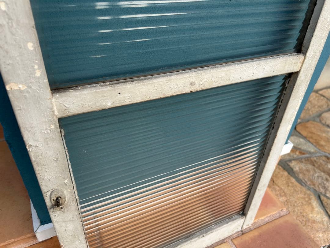 ビンテージ窓枠 昭和レトロ　アンティーク