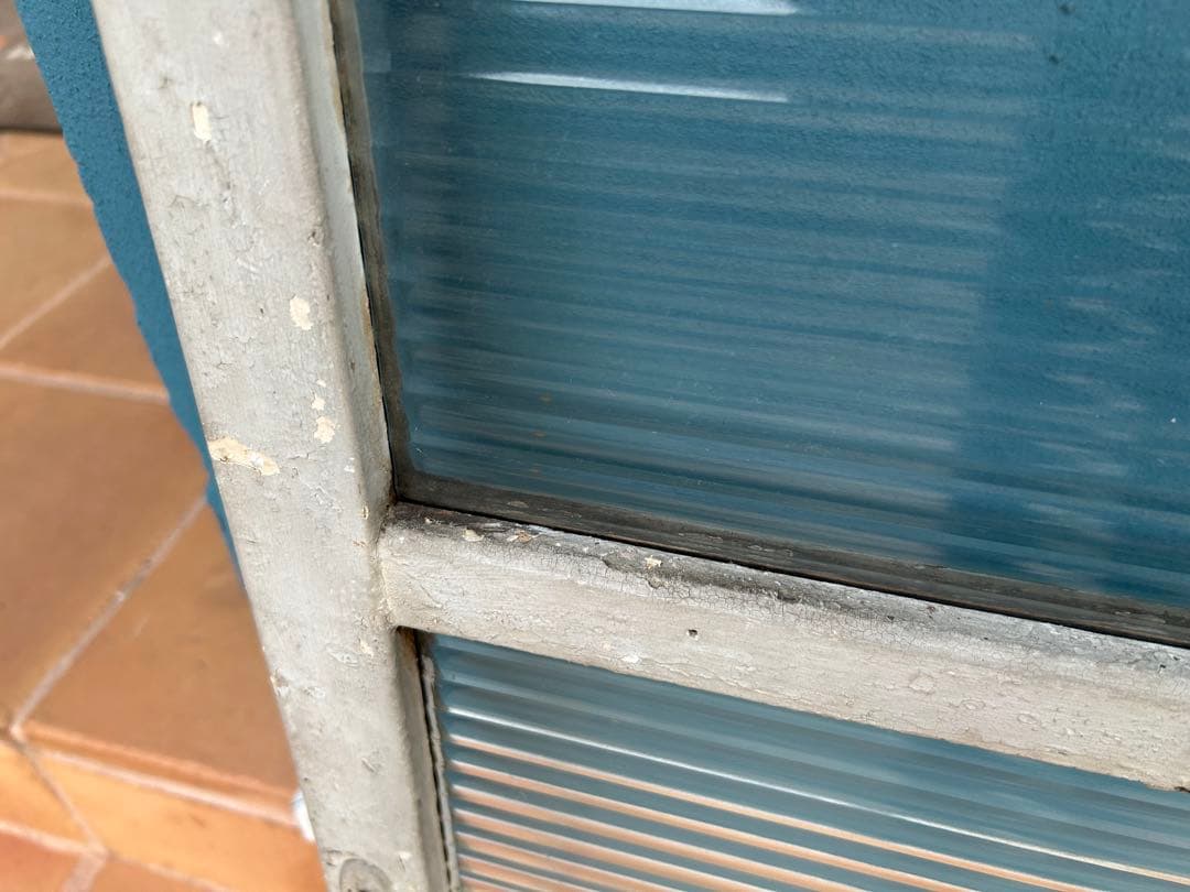 ビンテージ窓枠 昭和レトロ　アンティーク