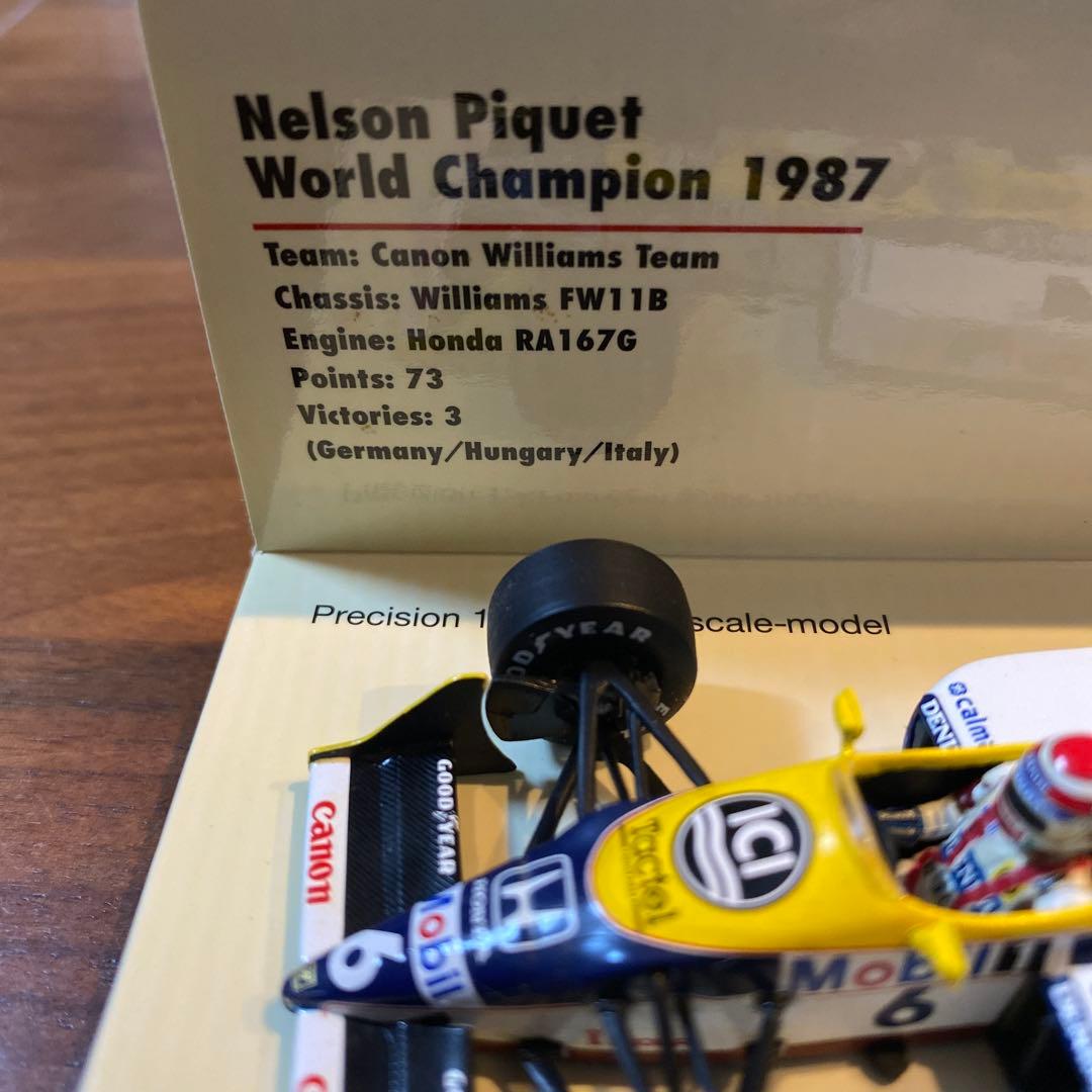 ネルソン・ピケ ウィリアムズ・ホンダ FW11B 1987年 ホンダ別注 F1