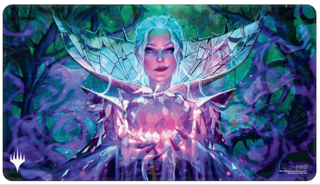 【未使用】エルドレインの森　クリスタルアップル　ホロフォイル加工　プレイマット