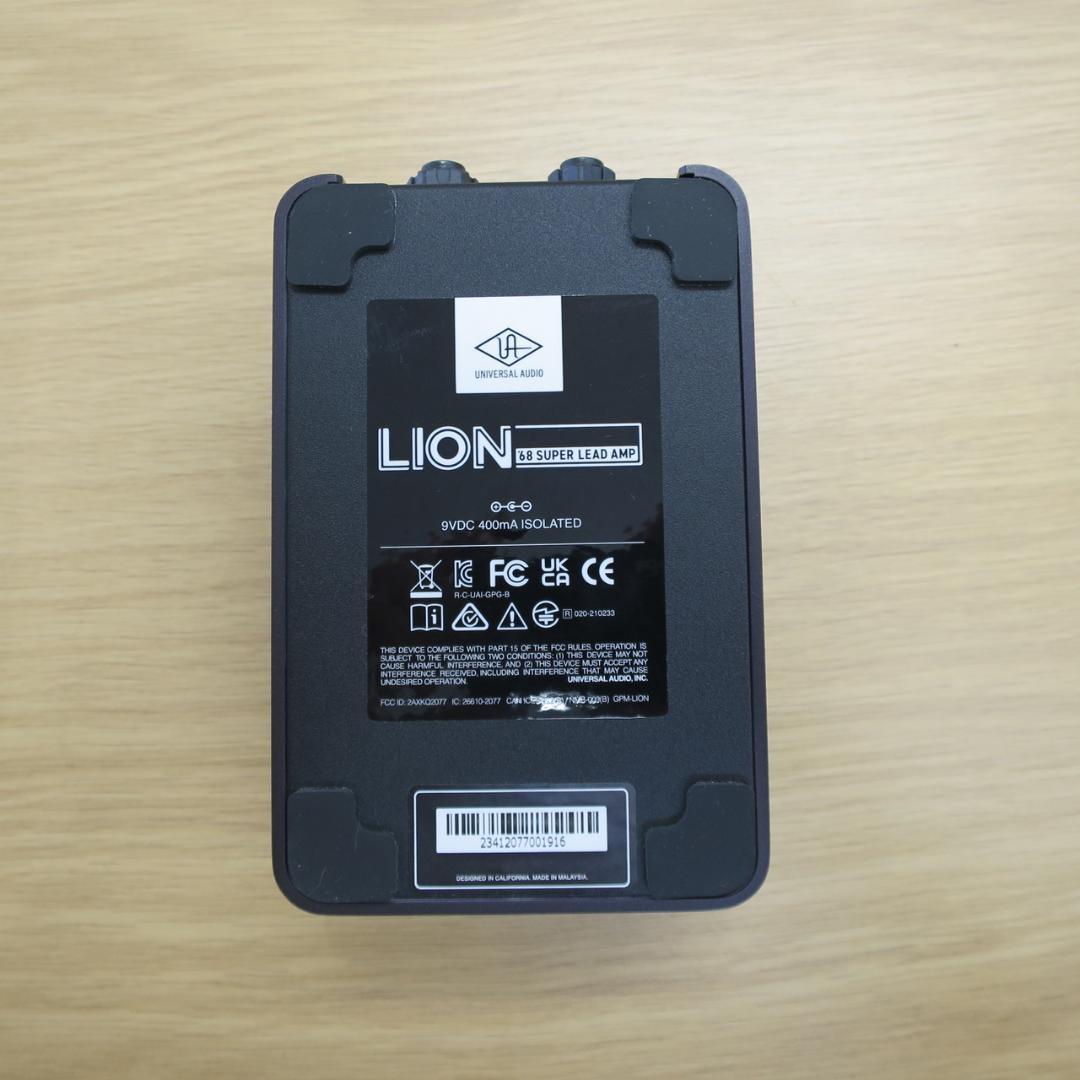 ギター Universal Audio UAFX Lion'68 Super Lead