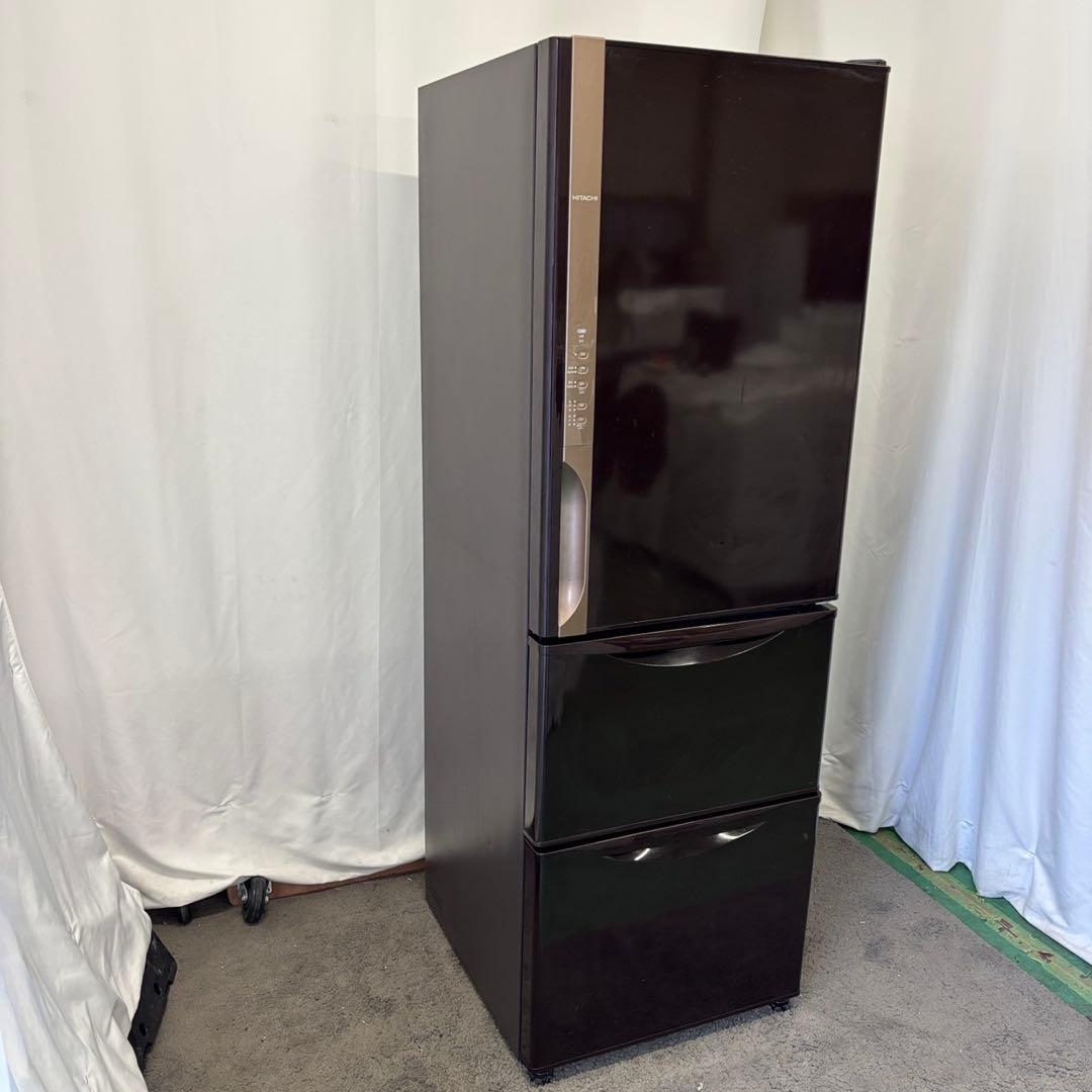 805　日立　冷蔵庫　300-400ℓ　右開き　安い　中古　設置無料　スリム