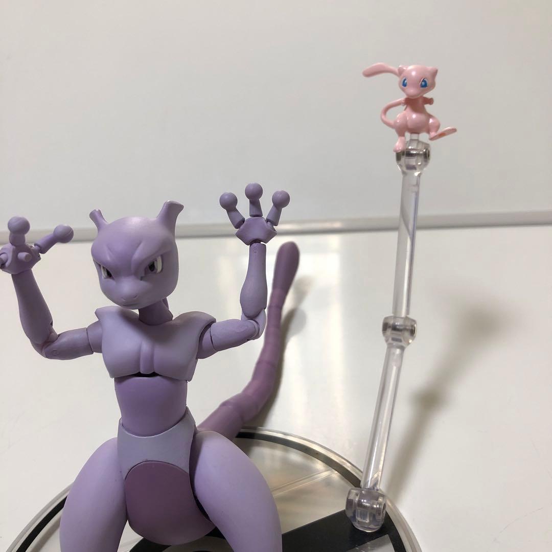 ミュウツー フィギュア 紫色 付属 ミュウ
